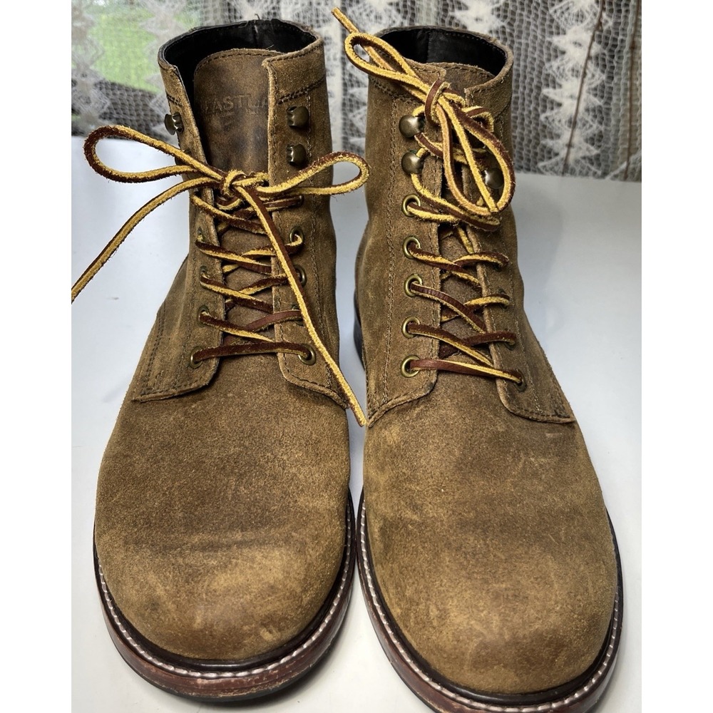 Eastland 1955 Elkton Men's Brown Leather Boots Size 11 Vtg Style Ankle, Heritage